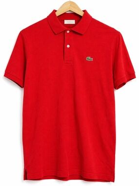 Lacoste Red Men's Classic Pique Polo
